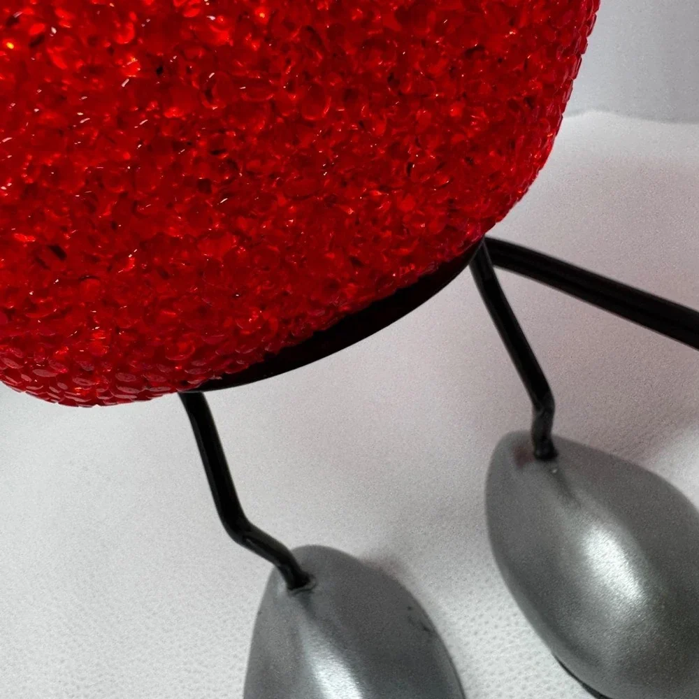 Target 2002 Heart Lamp Red Glitter Y2K Valentine Novelty Light Works Instruction